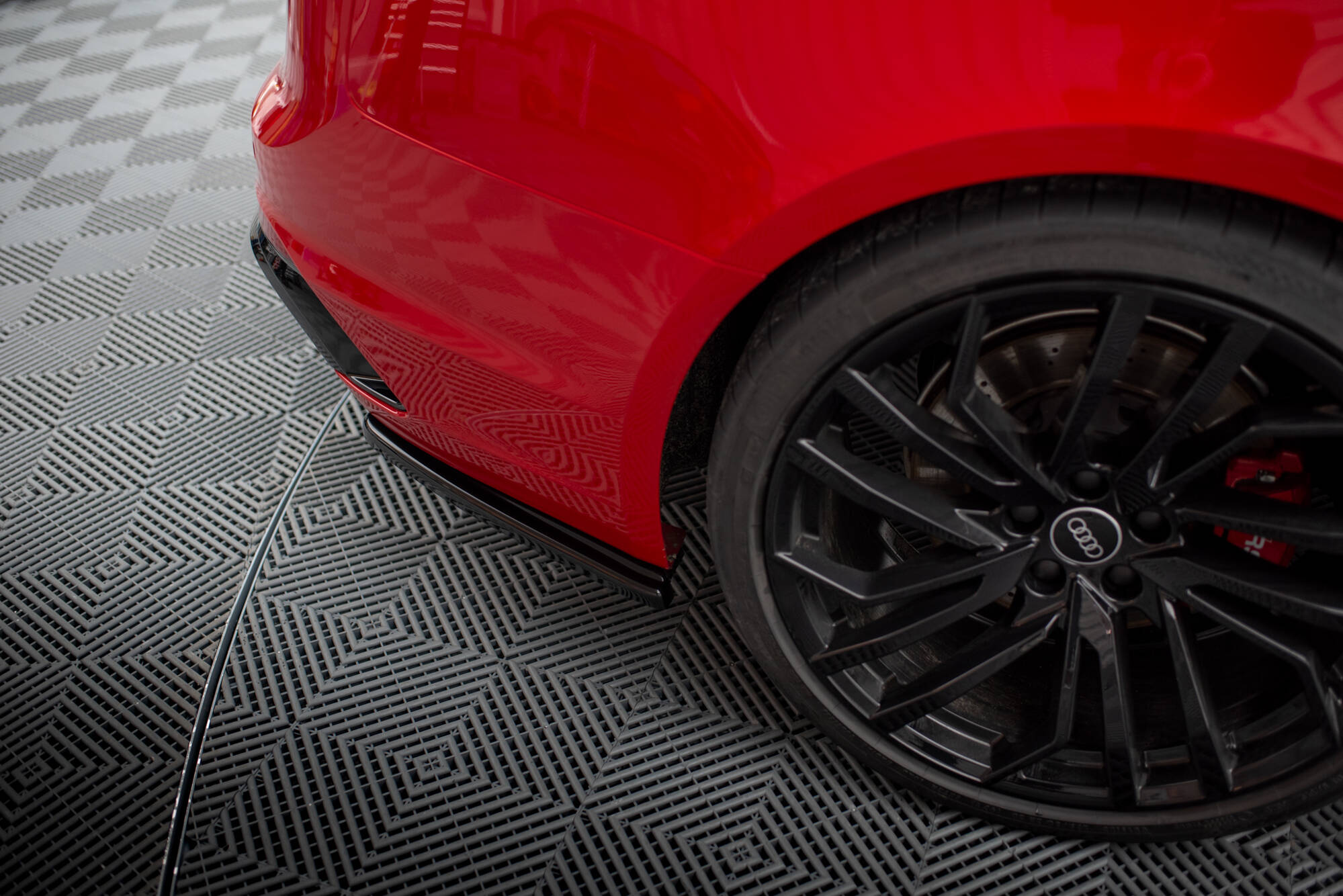 Rear Side Splitters Audi RS4 B9 Avant - 2