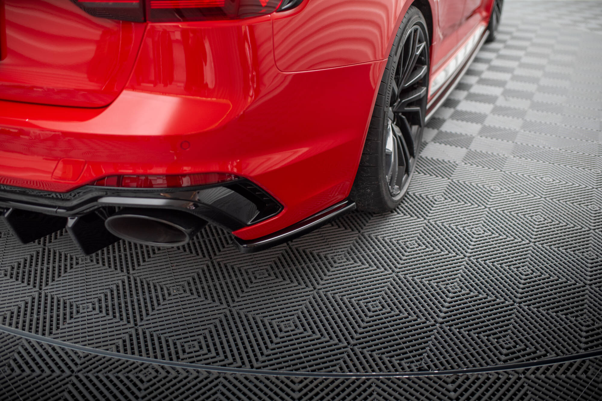 Rear Side Splitters Audi RS4 B9 Avant - 3