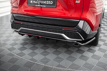 Central Rear Splitter (Vertical Bars) Toyota RAV4 GR Sport Mk5