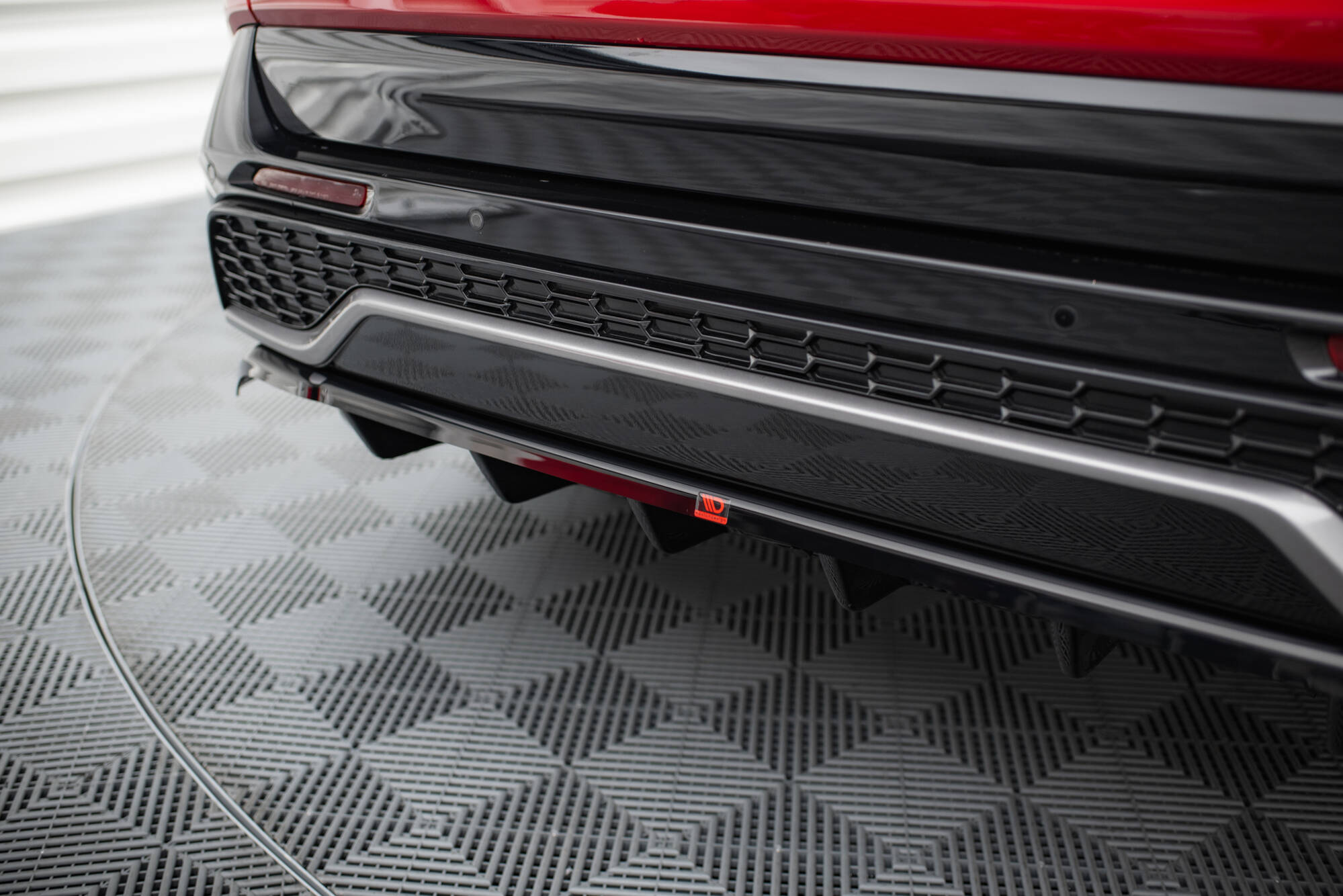 Central Rear Splitter (Vertical Bars) Toyota RAV4 GR Sport Mk5 - 3