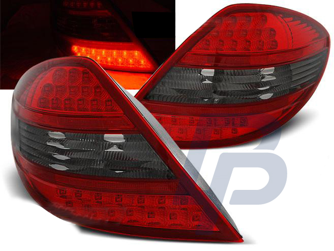 MERCEDES R171 SLK 04-11 RED SMOKE LED TAILLIGHTS - 2