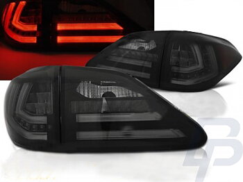 LED TAILLIGHTS LEXUS RX III 350 09-12 SMOKE LED SQL