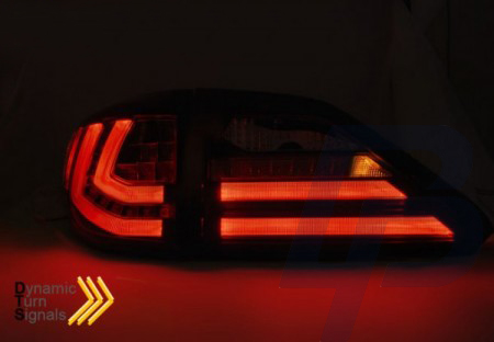 LED TAILLIGHTS LEXUS RX III 350 09-12 SMOKE LED SQL - 2