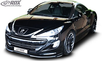 FRÄMRE STÖTFÅNGARE LÄPP VARIO-X PEUGEOT RCZ PHASE 1 -2013 FRONT LIP SPLITTER