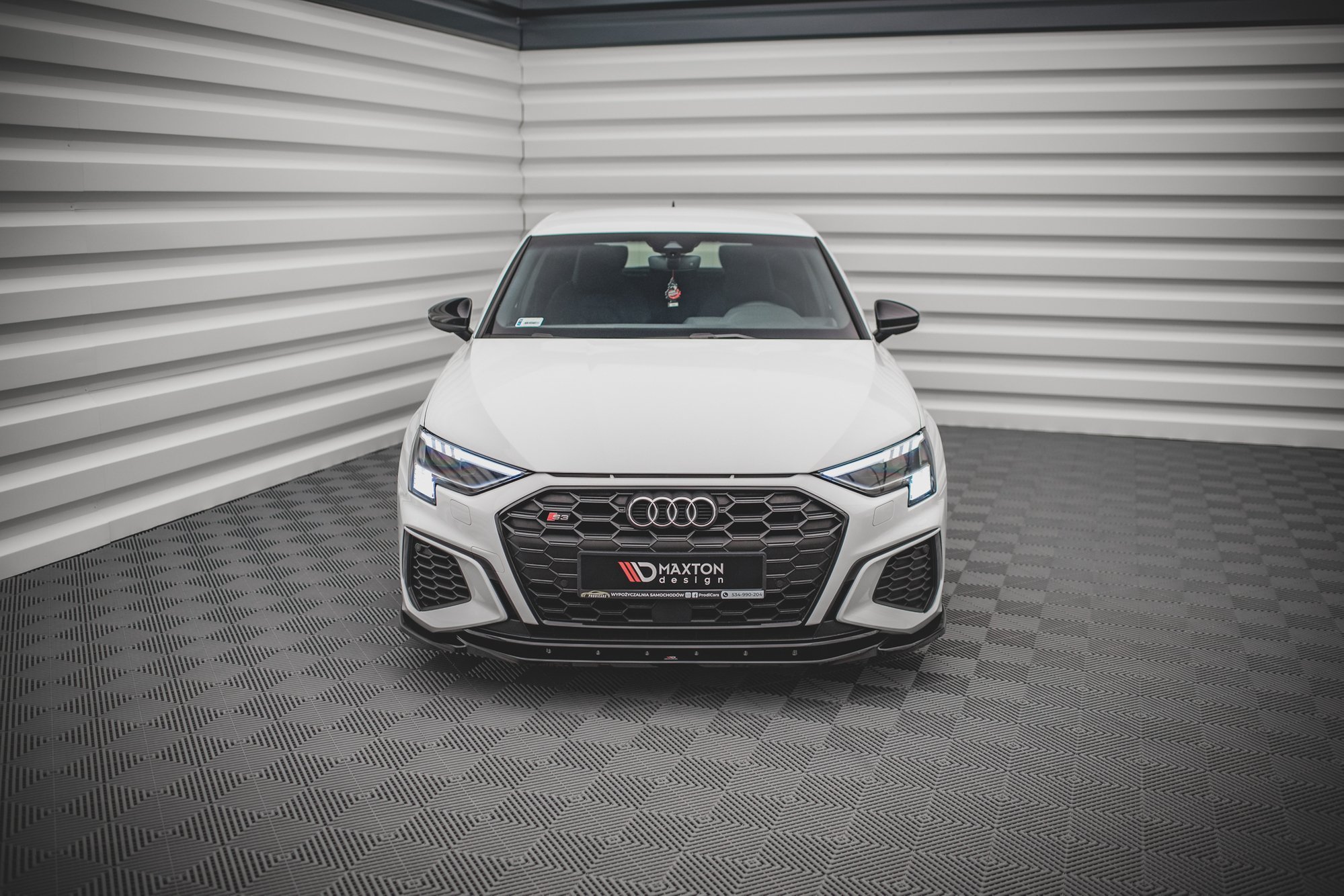 Front Splitter V.4 Audi S3 / A3 S-line 8Y (2020-) - 2