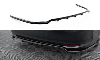 Central Rear Splitter (Vertical Bars) Toyota Avensis Sedan Mk3 Facelift
