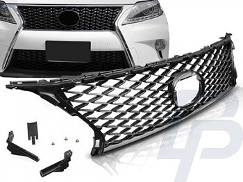 GRILLS LEXUS RX350 12-15 F GLOSSY DARK GRAY SPORT STYLE