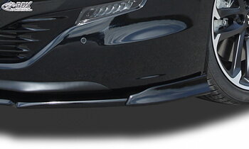 FRÄMRE STÖTFÅNGARE LÄPP VARIO-X PEUGEOT RCZ PHASE 2 2013+ FRONT LIP SPLITTER