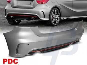BUMPERS MERCEDES A-CLASS W176 12-15 AMG STYLE PDC
