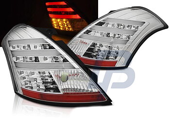 SUZUKI SWIFT 05.05-10 SMOKE LED TAILLIGHTS