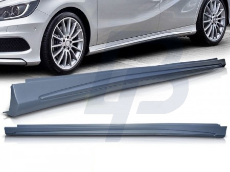 SIDE SKIRTS MERCEDES W176 07.12- / CLA W117 01.13-  AMG STYLE