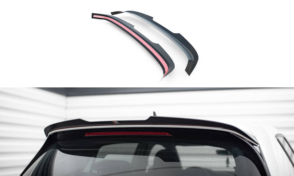 Spoiler CAP V.2 VW Golf 7 R / R-Line / GTI