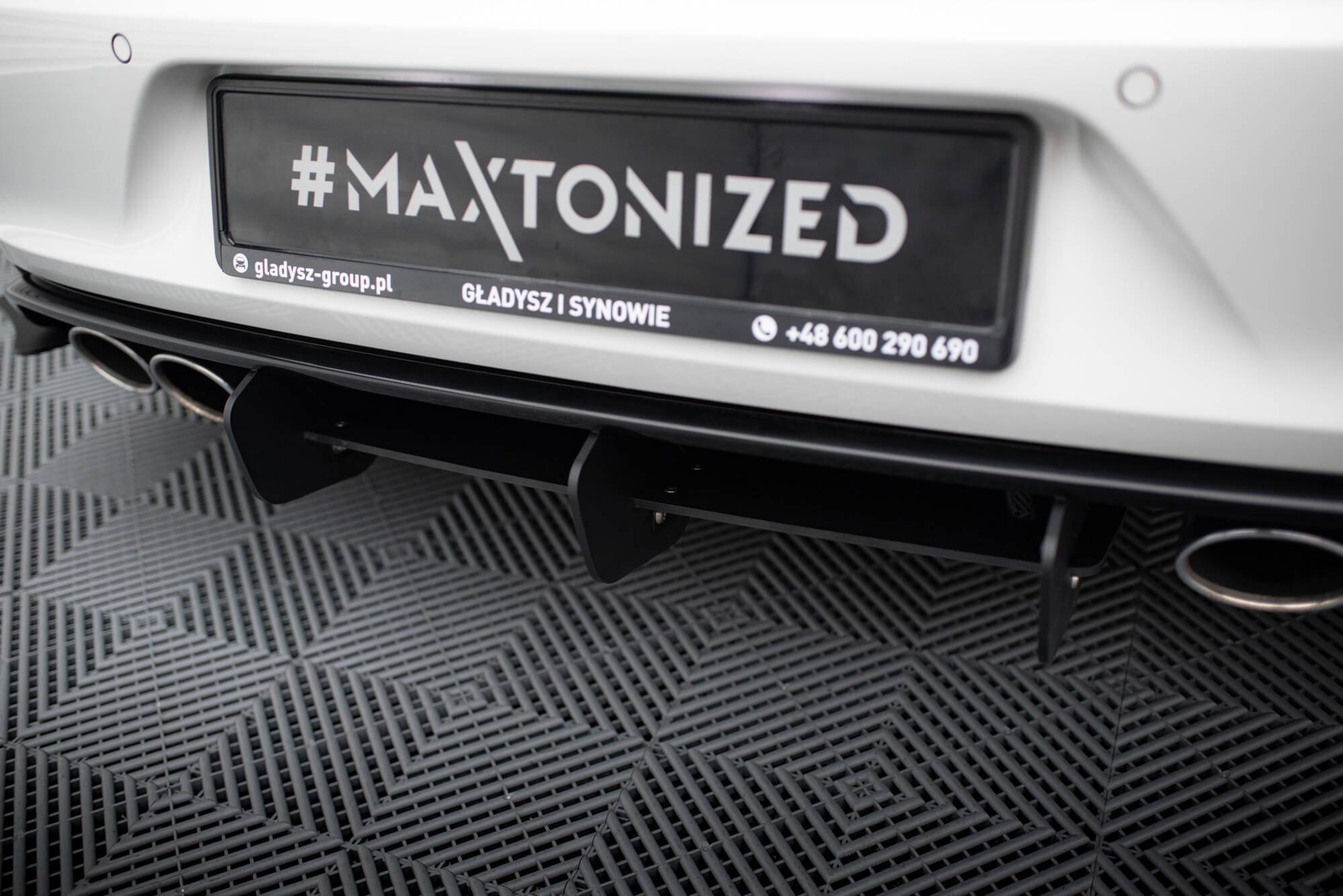 Rear Diffuser & Rear Side Splitters VW Golf R Mk7 Hatchback - 5
