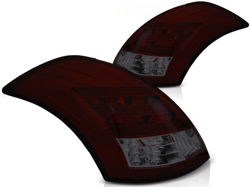 SUZUKI SWIFT IV 10- RED SMOKE LED TAILLIGHTS BAR