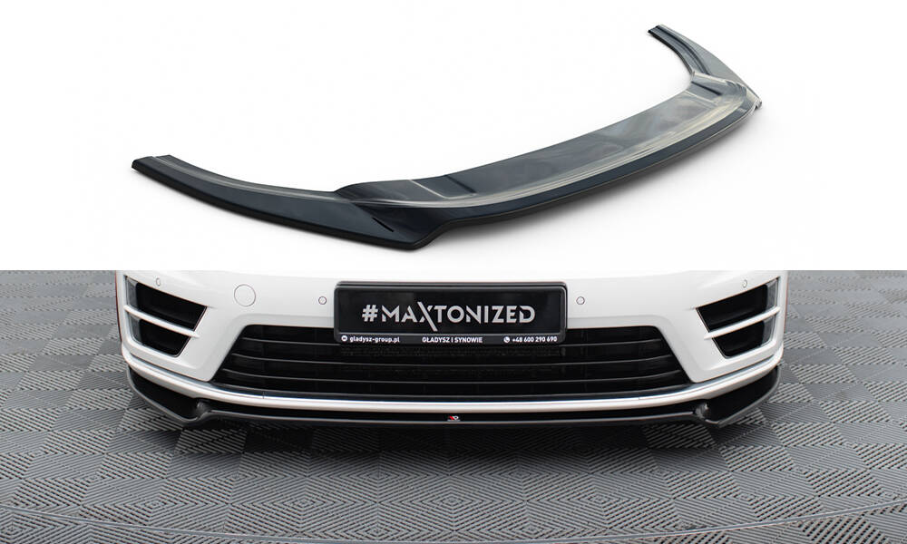 Front Splitter V.2 VW Golf R / R-Line Mk7