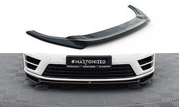 FRONT SPLITTER V.2 SUITABLE FOR VOLKSWAGEN GOLF R / R-LINE MK7 – MAXTON DESIGN
