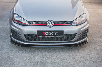 FRONT SPLITTER V.2 SUITABLE FOR VOLKSWAGEN GOLF GTI / GTD MK7 – MAXTON DESIGN