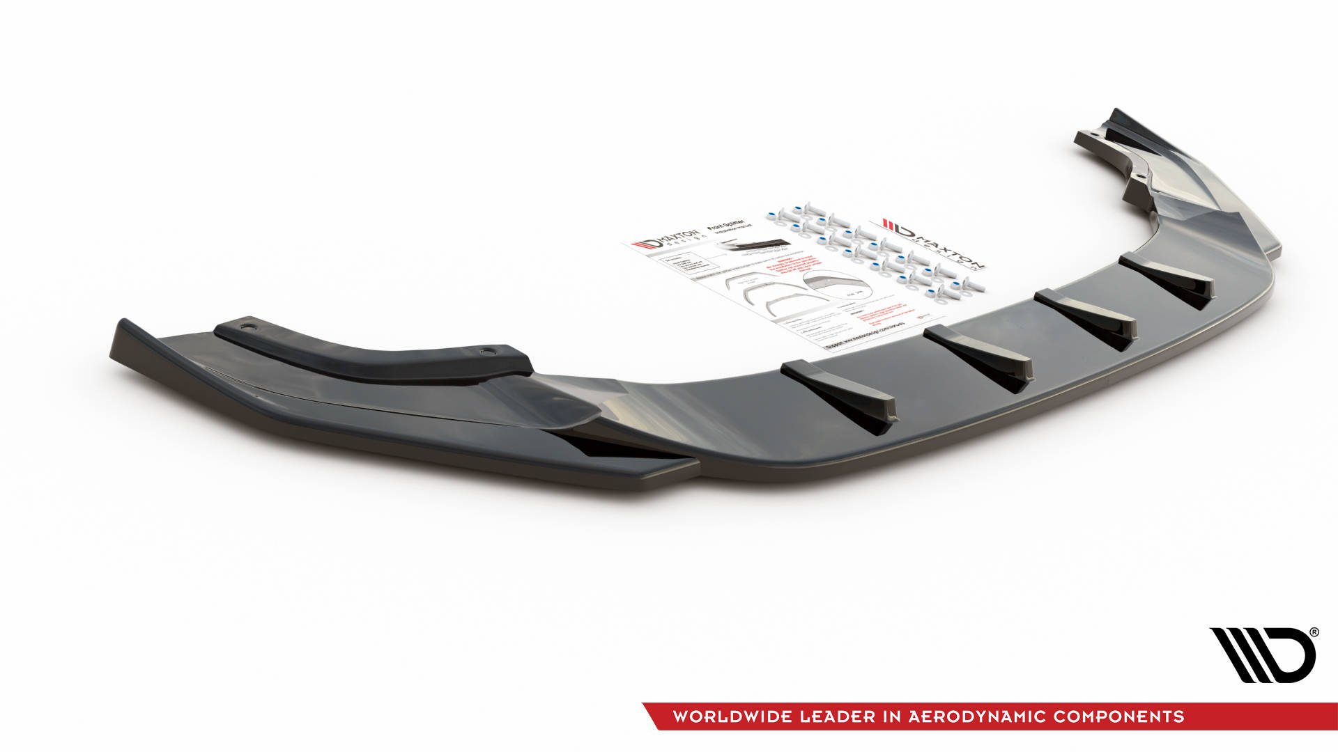 Front Splitter V.9 VW Golf 7 R / R-Line Facelift - 7