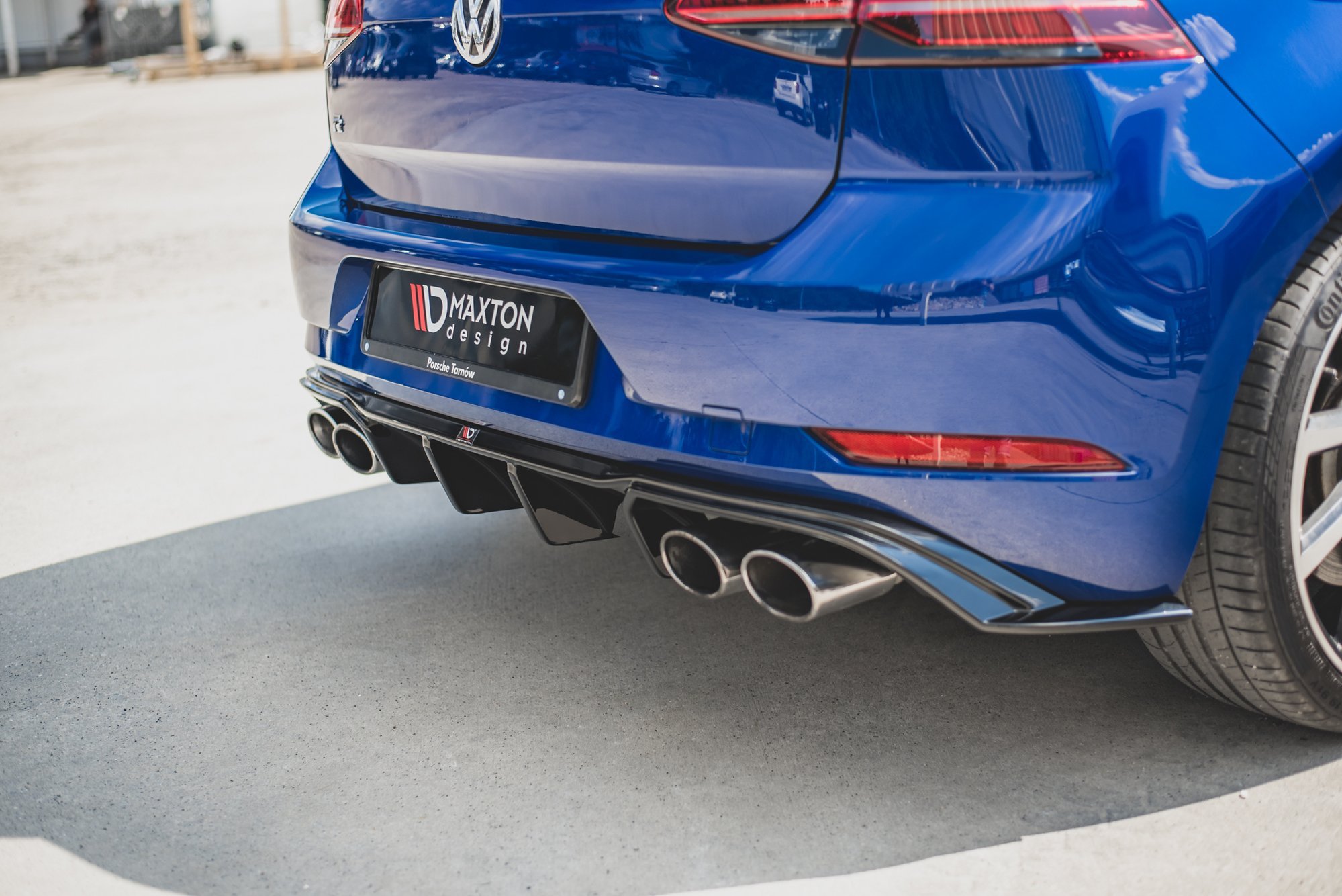 Rear Valance V.3 VW Golf 7 R Facelift - 6
