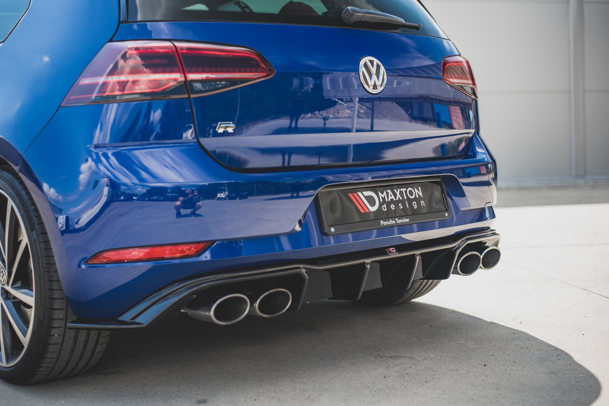 Rear Valance V.3 VW Golf 7 R Facelift - 7