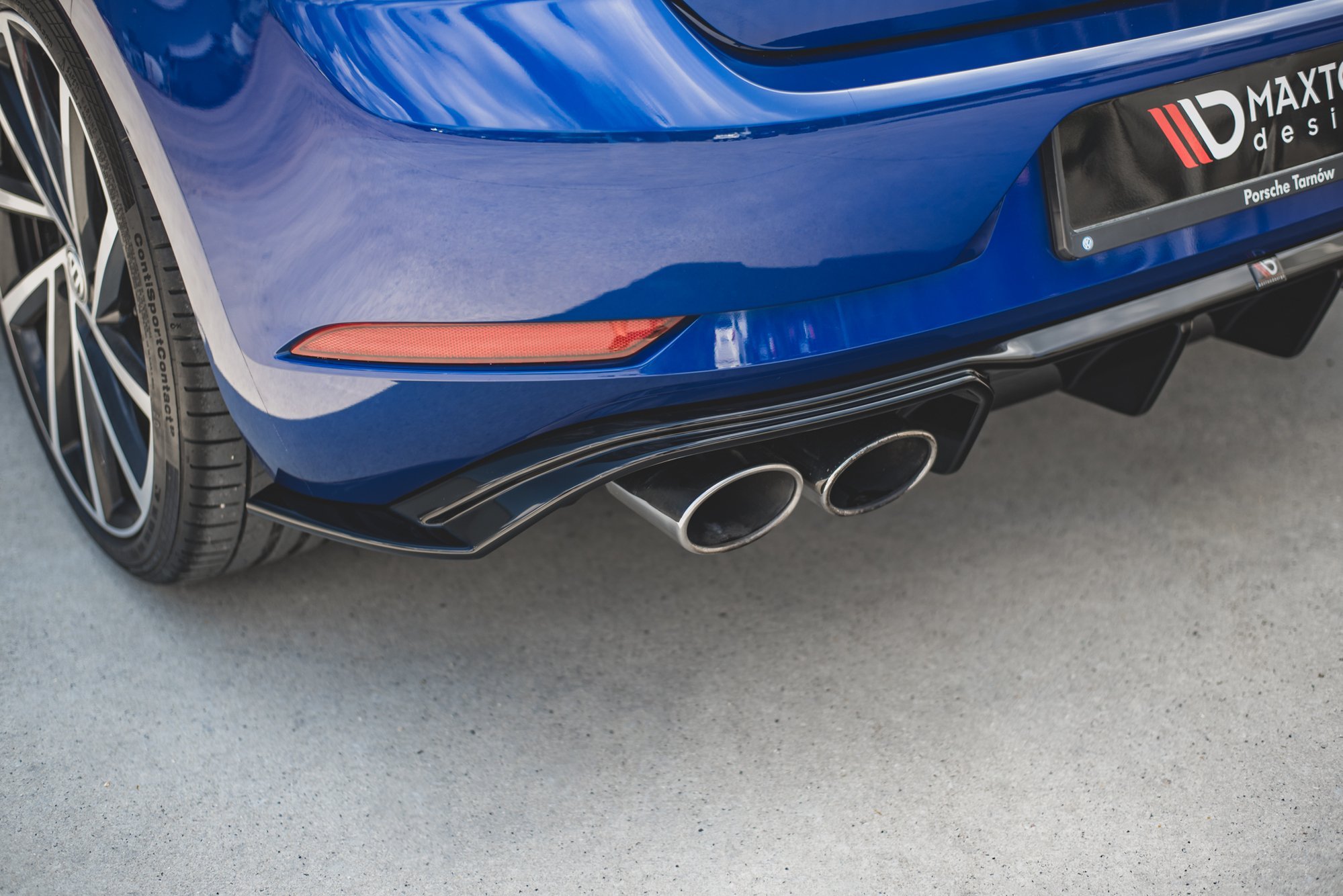 Rear Valance V.3 VW Golf 7 R Facelift - 5
