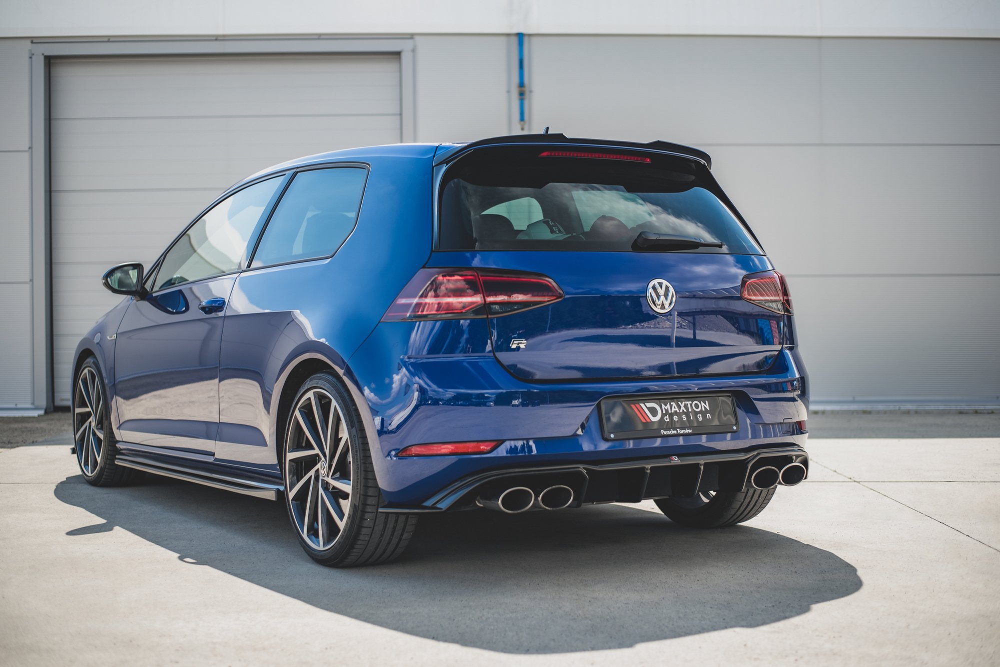 Rear Valance V.3 VW Golf 7 R Facelift - 4