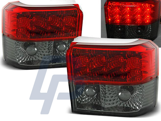 VW T4 90-03.03 RED SMOKE LED TAILLIGHTS - 2