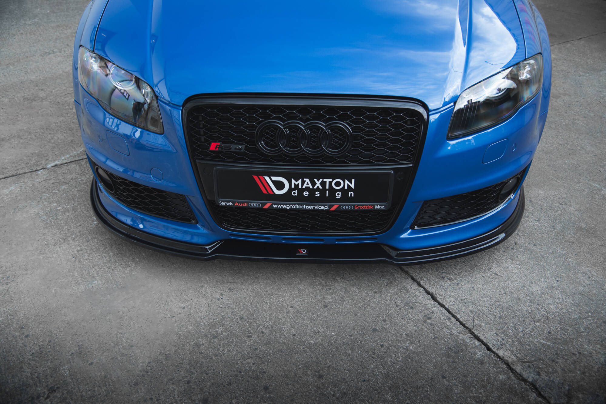 Front Splitter V.1 Audi RS4 B7 - 2