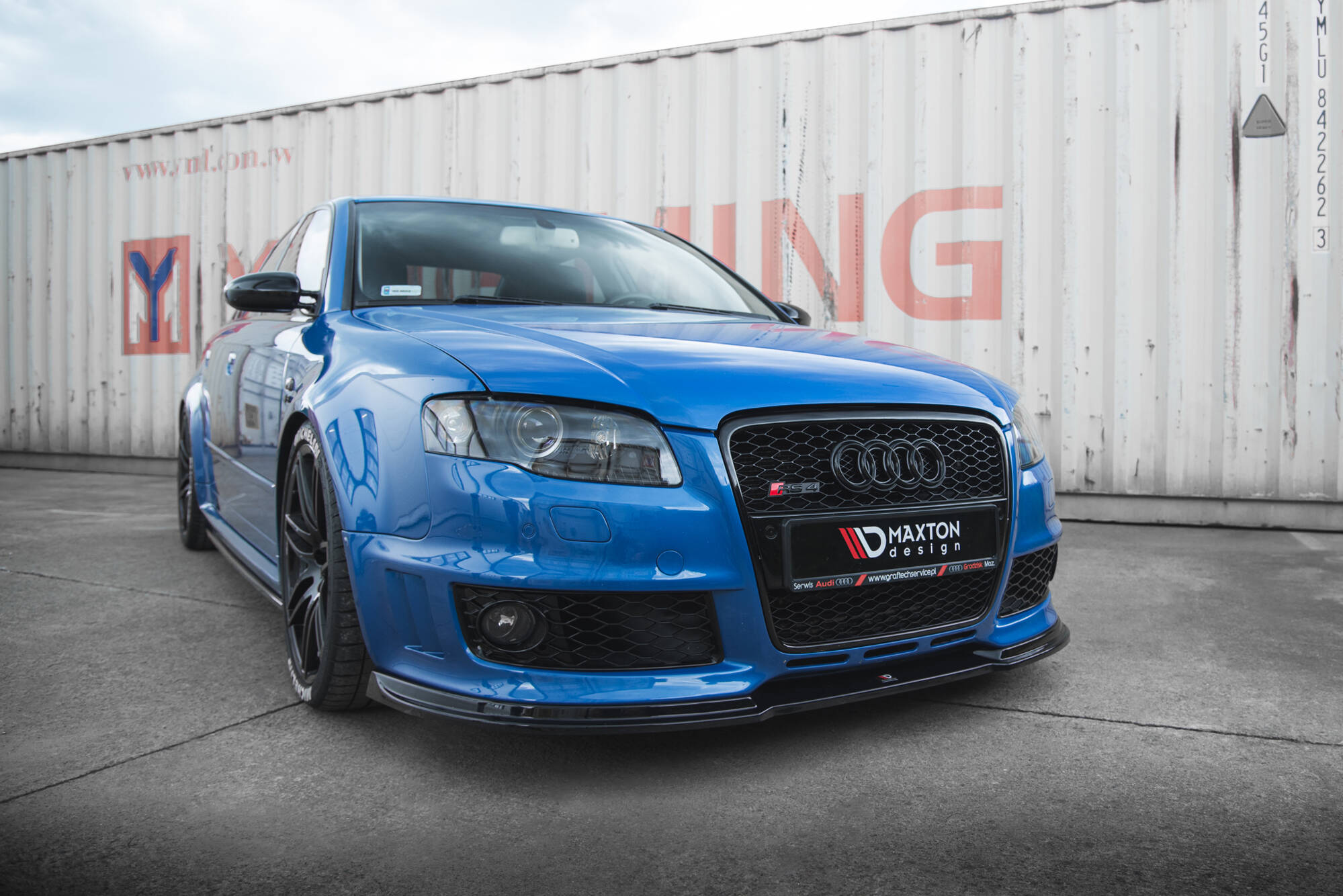 Front Splitter V.1 Audi RS4 B7 - 3
