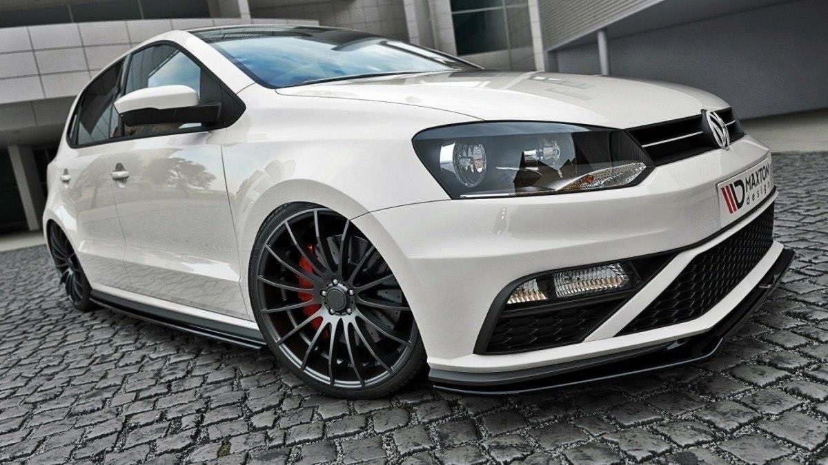 Front Splitter V.2 Volkswagen Polo GTI Mk5 Facelift - 2