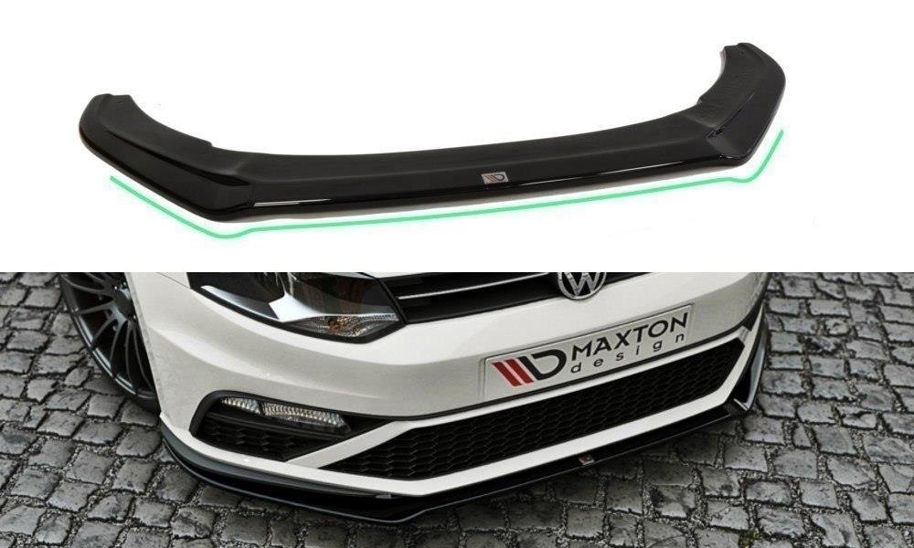 Front Splitter V.2 Volkswagen Polo GTI Mk5 Facelift