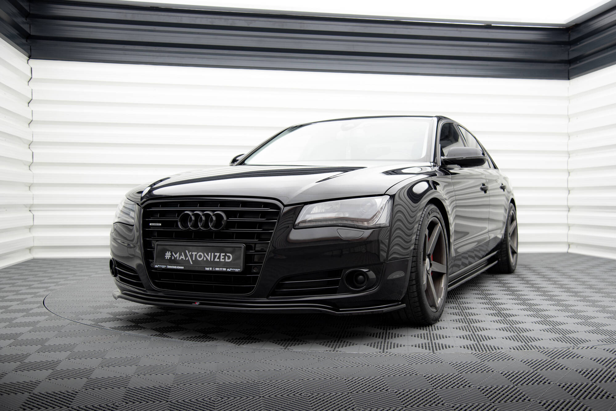 Front Splitter Audi A8 D4 - 2