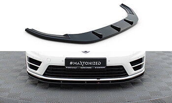 FRONT SPLITTER V.1 SUITABLE FOR VOLKSWAGEN GOLF R / R-LINE MK7 – MAXTON DESIGN