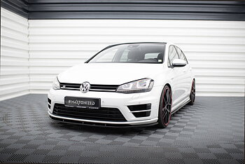 FRONT SPLITTER V.1 SUITABLE FOR VOLKSWAGEN GOLF R / R-LINE MK7 – MAXTON DESIGN