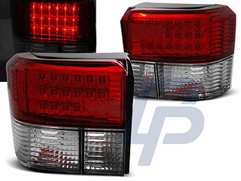 VW T4 90-03.03 RED WHITE LED TAILLIGHTS