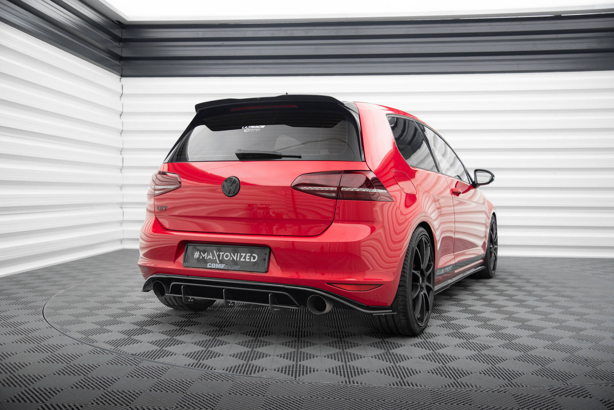 Spoiler CAP V.3 Volkswagen Golf 7 / 7 Facelift R / R-Line / GTI / GTD - 2
