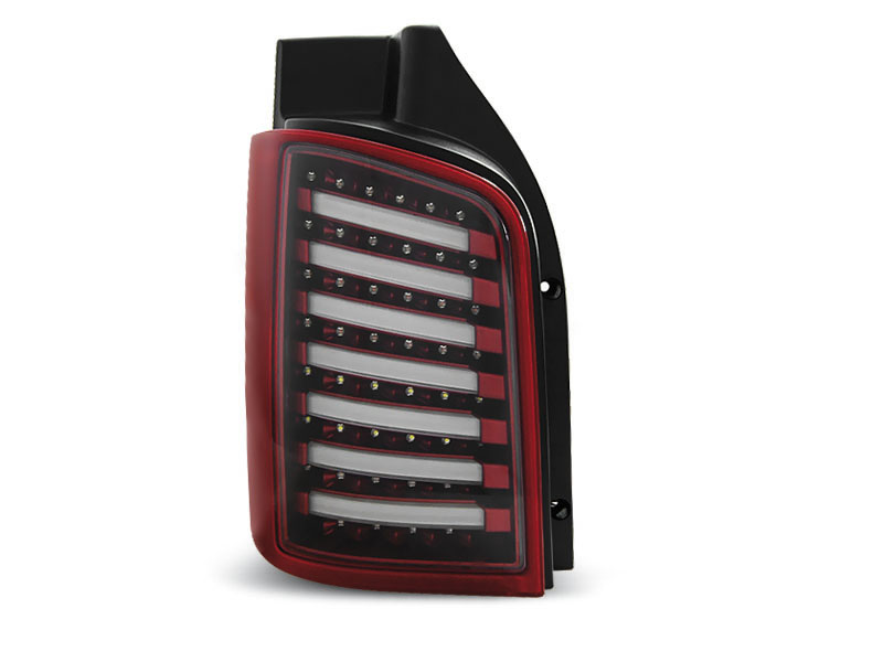 VW T5 04.03-09 / 10-15 RED WHITE LED TAILLIGHTS