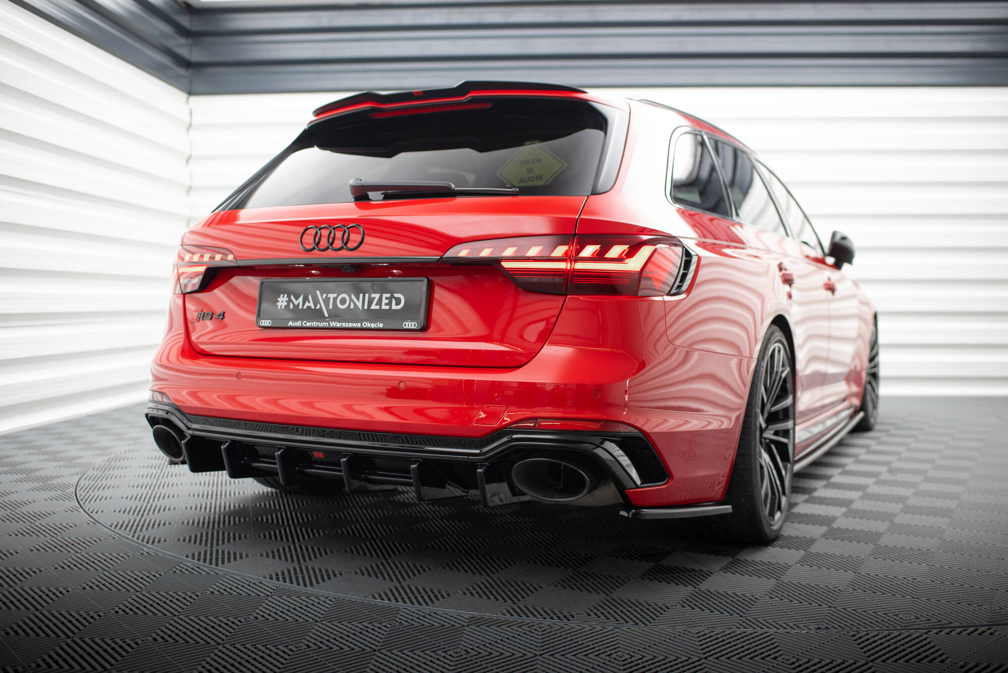 Rear Valance Audi RS4 B9 Avant - 5