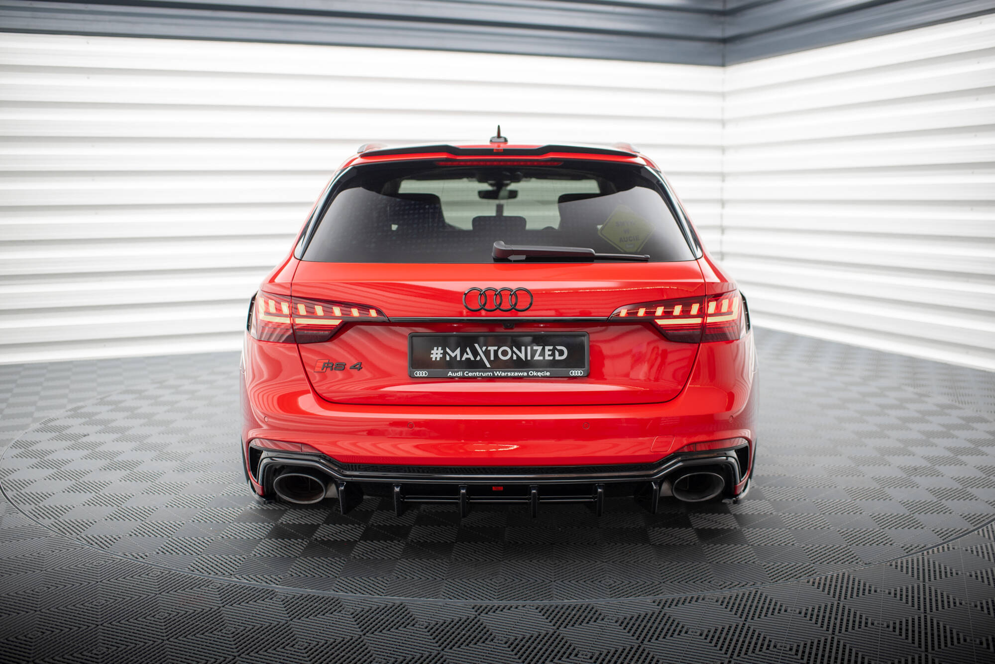 Rear Valance Audi RS4 B9 Avant - 4