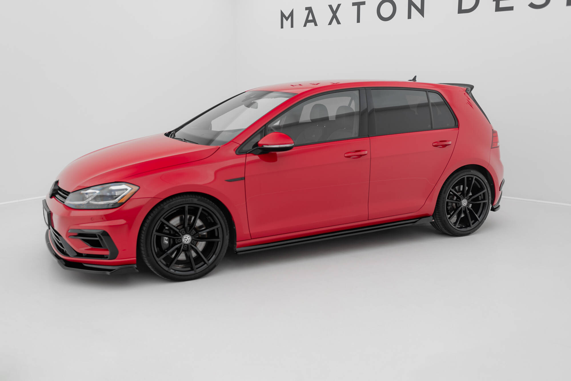 Side Skirts Diffusers V.1 VW Golf 7 R / R-Line Facelift - 2