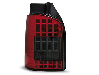 VW T5 04.03-09 RED SMOKE LED TAILLIGHTS