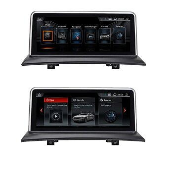 10,25" BMW E81 E82 E87 E88 CIC ANDROID 13 NAVIGATION MULTIMEDIA SYSTEM