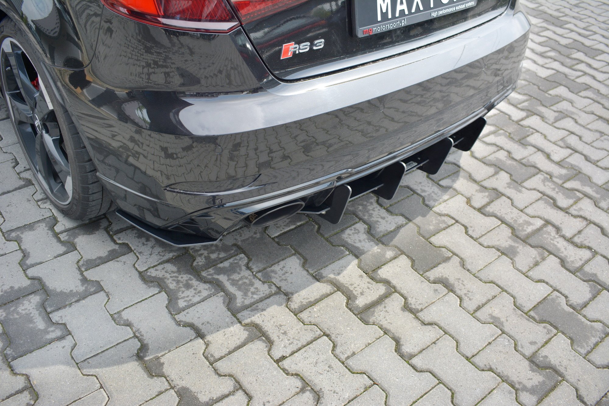 Rear Diffuser V.1 Audi RS3 8V Facelift Sportback (2017-20) - 3