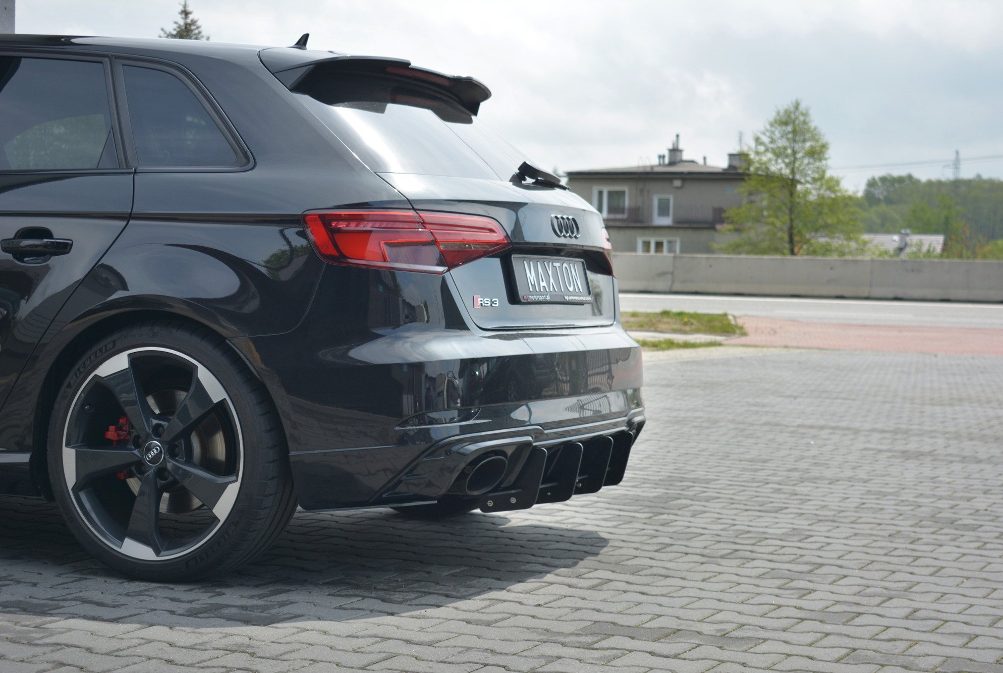 Rear Diffuser V.1 Audi RS3 8V Facelift Sportback (2017-20) - 2