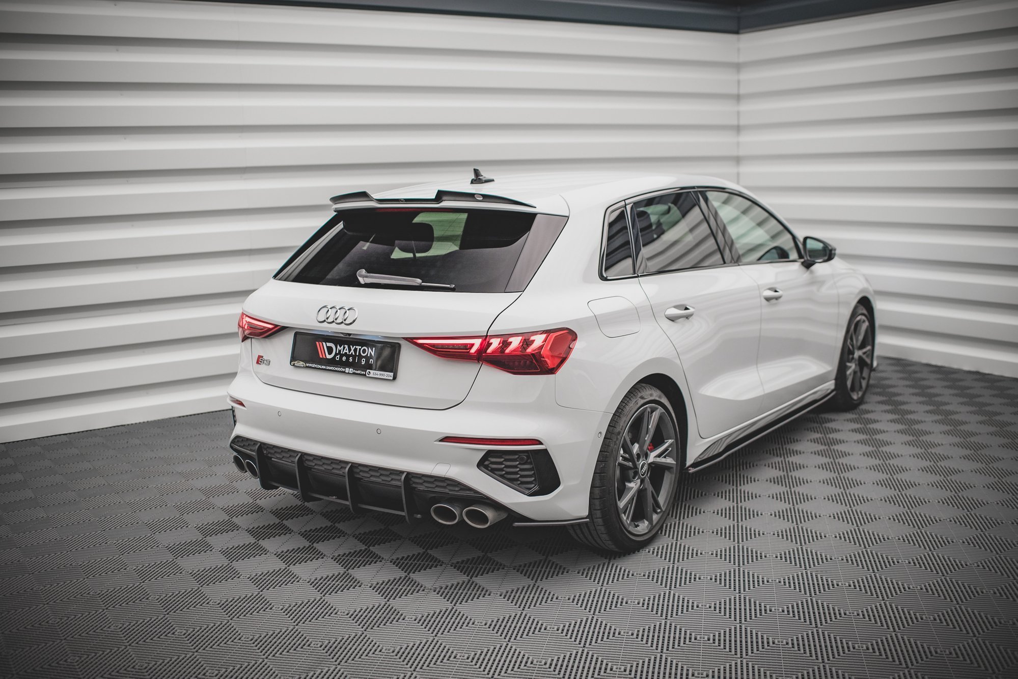 Spoiler CAP V.1 Audi RS3 / S3 / A3 S-line Sportback 8Y (2020-) - 2