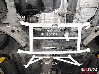 MITSUBISHI EVO X ULTRARACING 4-POINT MID LOWER BRACE 1422
