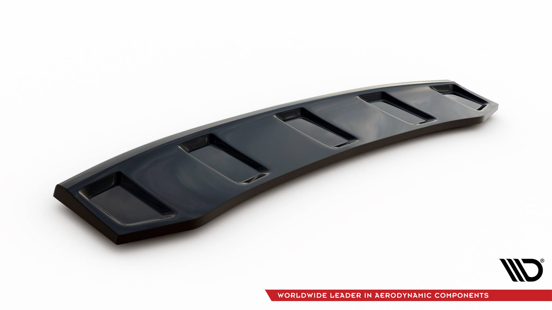 Central Rear Splitter Audi A6 S-Line C7 FL - 5