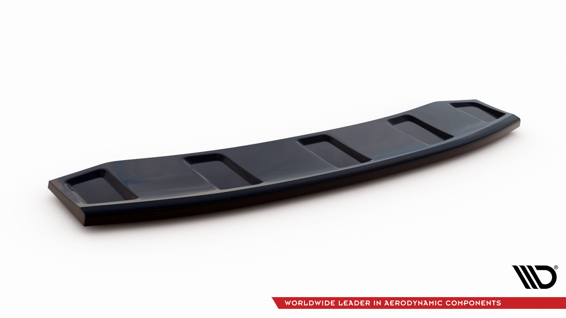 Central Rear Splitter Audi A6 S-Line C7 FL - 4