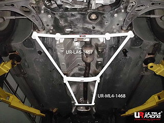 VW TIGUAN 07-12 2WD/4WD ULTRA-R 4-POINT MID LOWER BAR 1468