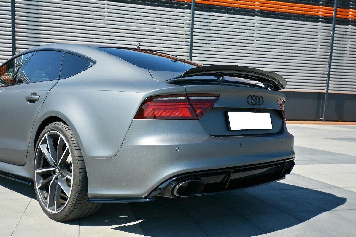 Rear Side Splitters V.1 Audi RS7 C7 Facelift - 3